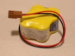 1 pc BR-2/3AGCT4A 6V PLC Lithium Battery w/Plug FANUC NEW (1 battery)