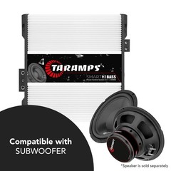 Taramps Smart 3 Bass 3000W RMS 1 Channel + TS 800×4 Watts Amplifier