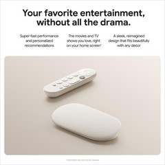 Google TV Streamer 4K – Fast Streaming Entertainment on Your TV with Voice Searc
