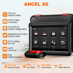 ANCEL X6 Car Diagnostic Tool Bidirectional All Systems OBD2 Scanner Code Reader