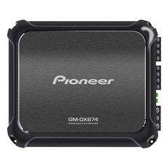 Pioneer GM-DX874 4 Channel Car Amplifier 1200W Max 100W RMS x4 Class D Amp