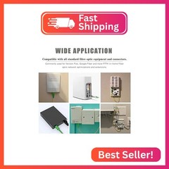 SC/APC to SC/APC Fiber Optic Internet Cable, Single Mode Fiber Patch Cable, Fibe