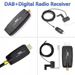 Car Digital DAB+ Audio Radio Receiver Tuner+Antenna USB Adapter for Android
