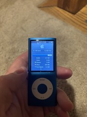Apple iPod Nano 4th Generation MP3 Player 8GB A1285 Blue – Tested
