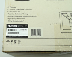 Vintage Boston Acoustics G112-4 12″ 4-Ohm G1 Subwoofer NEW in Box