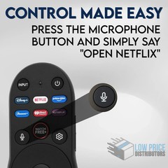 New Original Vizio Voice Remote Control – Disney+ Netflix Prime Video Paramount+