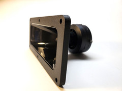 2-pcs(Pair) 3″ x 7″ Piezo Horn Tweeter, 50W RMS 100W Max