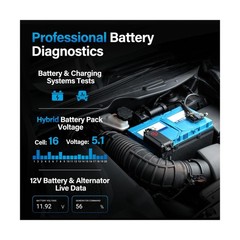 BLCKTEC 460T OBD2 Scanner Car Code Reader Engine ABS SRS Transmission Diagnos…