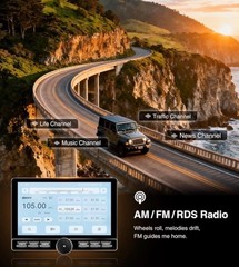 For GMC Sierra Silverado2014-2018 Replacement Radio Car Stereo Android GPS Navi