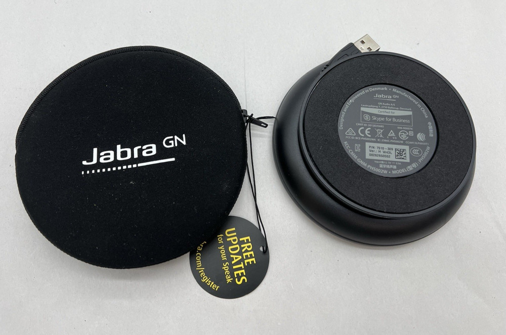 Jabra PHS002W Speak Wireless Bluetooth or USB Portable Speakerphone