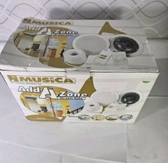 MTX Musica Add-A-Zone 6-1/2″ 2-Way In-Ceiling Speakers & Kit ADZ612C