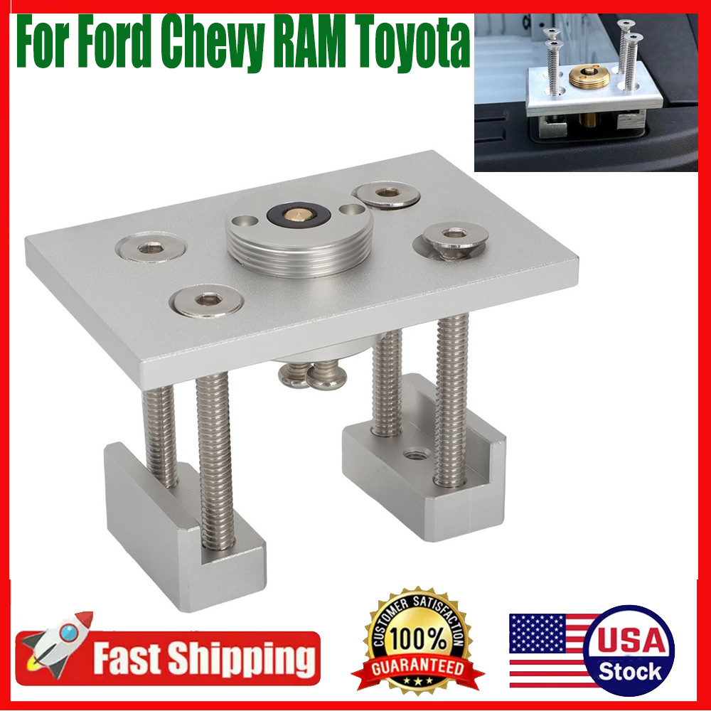 Truck Bed Stake Pocket NMO Antenna Mount Kit No Drill For Chevy Ford Ram Toyota