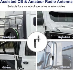 CB Radio Antenna Mount for SO239 Stud 3/8-24 Thread for Car Truck Antenna