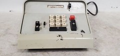 Vintage Unbranded Electronic Desktop Printer Calculator No Power Italy