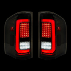 2007-13 Silverado 1500 2500HD 3500HD Full LED Tail Lights–Compatible Replacement