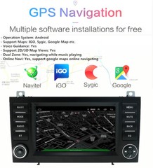 7″ Stereo Radio For Mercedes SLK200 SLK250 SLK300 SLK350 SLK55 R171 with Carplay