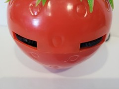 Vintage 1970’s Computron Strawberry Tunes Novelty AM Radio Made In Hong Kong