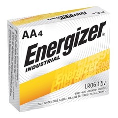 Energizer Industrial EN91 AA Alkaline Batteries 1.5V 24 Count Pack of 1, 2, 3, 4