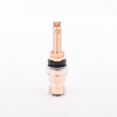 100% Pure Copper Binding Post Speaker Banana Jack Amplifier Terminal