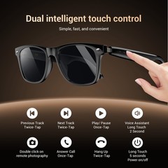 Blackview AI Smart Glasses 4K HD Video Record 8MP Camera, Real-Time Translation