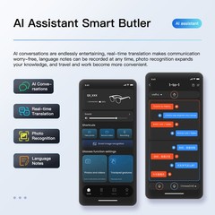 AI Smart Glasses With Camera & 2k Video Recording Translation Object recognition