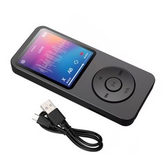 Wireless BT 5.0 MP3 Player HiFi Lossless Sound HD Screen Display Voice Recorder