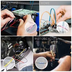 400/100PC Heat Shrink Butt Splice Wire Connector Insulated Waterproof Terminals