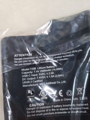Unbranded Replacement Battery for Hetaed Gloves 725B 7.4V (North Face Logo)
