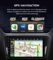For Ford Taurus 2010-2018 8+128GB Android BT Carplay Car Radio 4G GPS Navigation