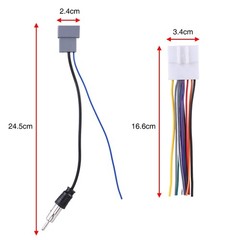 70-7552 Car Stereo Wiring Harness Adapter Cable Radio Plug 20 Pin For Nissan US