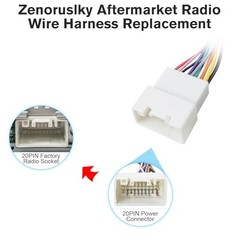 20Pin Radio Wiring Harness Adapter 16Pin ISO Android Car Stereo Wire Harness