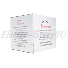 RG59 Siamese Cable 250ft 500ft 1000ft Coaxial 20AWG + 18/2 Security Camera Wire