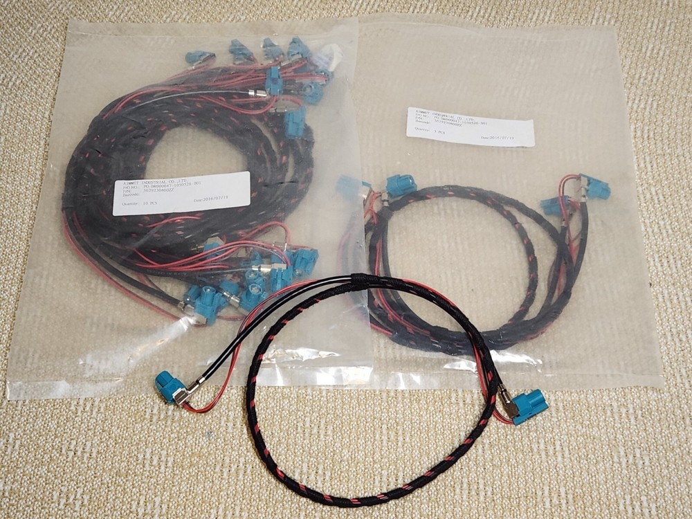 10pcs Fakra HSD Z Female RA NBT Video 535 Cable 90cm for BMW F10 F15 F20 F25 F30
