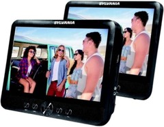 Sylvania 10.1″ Dual-Screen Portable DVD Player (Recertified)