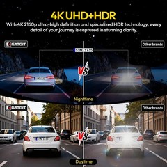 4K Dash Cam Chevy Silverado 1500 2022-2026, 2500 HD/3500 HD 2024-2026 Camera GPS
