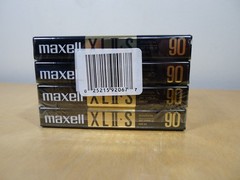 New Sealed 4 Pack Maxell XLII -S 90 Type II High Bias Cassette Tapes