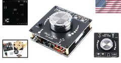 Compact Dual Channel 50W Bluetooth 5.0 Amplifier – Mini AMP for Versatile Audio