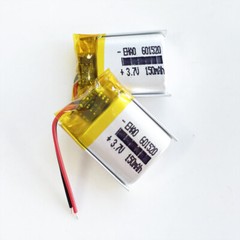 3.7V 150mAh LiPo Li Polymer Rechargeable Battery For Bluetooth Earphone 601520