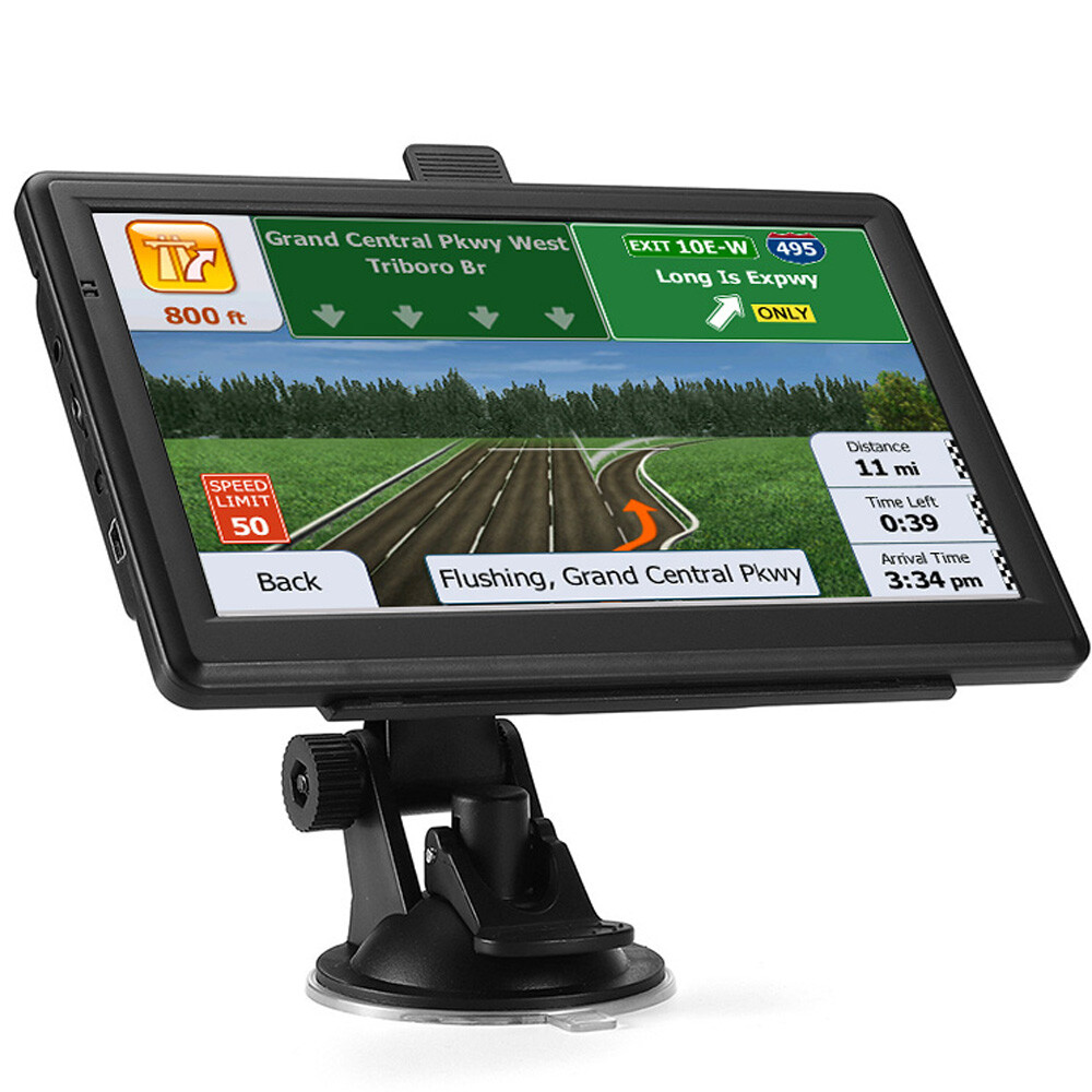 GPS Navigation For Car/Truck Touch Screen Maps w/ Spoken Direction 7″ 8G+256M US