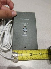 Power Inverter 10 Foot Remote On/Off Switch for PEAK 1200W / 2000W / 3000W