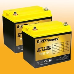 NEW 12V 35AH Wheelchair Scooter Batteries Replaces UB12350 – 2 Pack