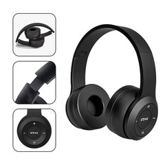 Wireless Headphones Bluetooth Noise Cancelling Stereo Earphones Over Ear Headset