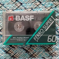Lot of 10 BASF 60 & 90 Type I Blank Cassette Tape Made in Indonesia Nos Rare