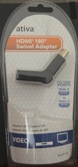 Ativa HDMI 180 Swivel Adapter , Rotation & Flexibility For Easy Hookups HD 1080p
