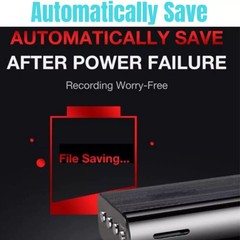 16G Voice Recorder W/Intelligent Noise Reduction No Radiation&No Vibration