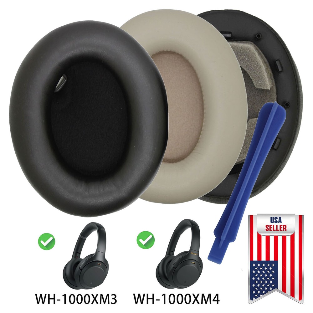 2X Ear Pads EarPad Cushions For SONY WH-1000XM3 / Sony WH-1000XM4 Headphones USA