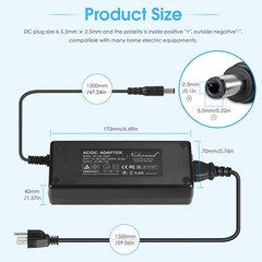 Douk Audio DC 19/24/32/36/48V Power Supply Adapter AC 100-240V Transformer