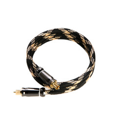 2-Pack- 1.5FT Premium Toslink Digital Optical Audio Cable SPDIF Fiber Optic Cord