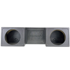 Regular Cab / Single Cab 12″ Dual Sub Box Subwoofer Enclosure Gm Ford Dodge