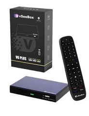 vSeeBox V6 Plus 8K Android 14 64GB Media Box w/ Remote (Split-Screen Feature)